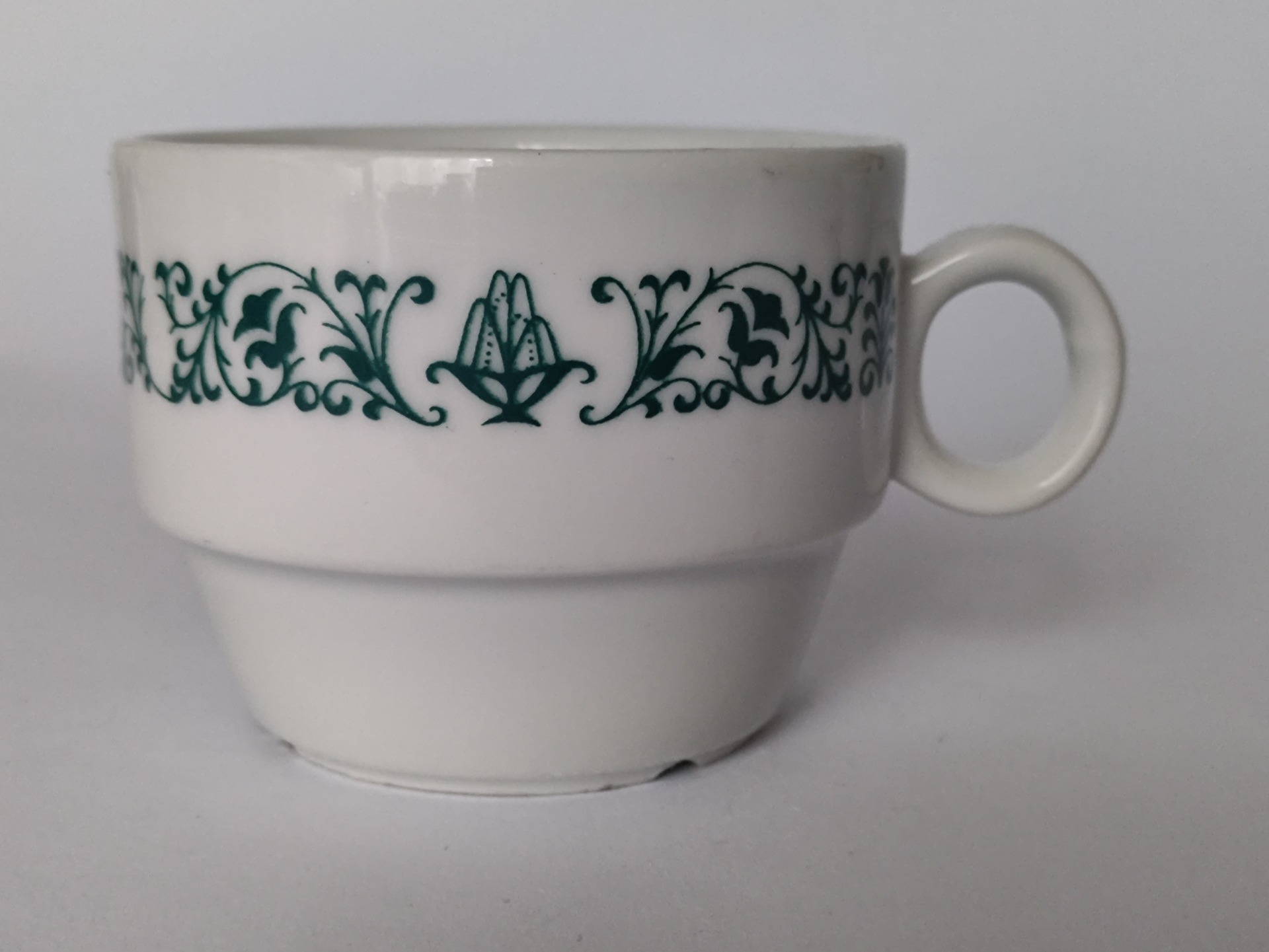 Retro hrníček, gastronomie a lázně, Dvory, ČSSR 