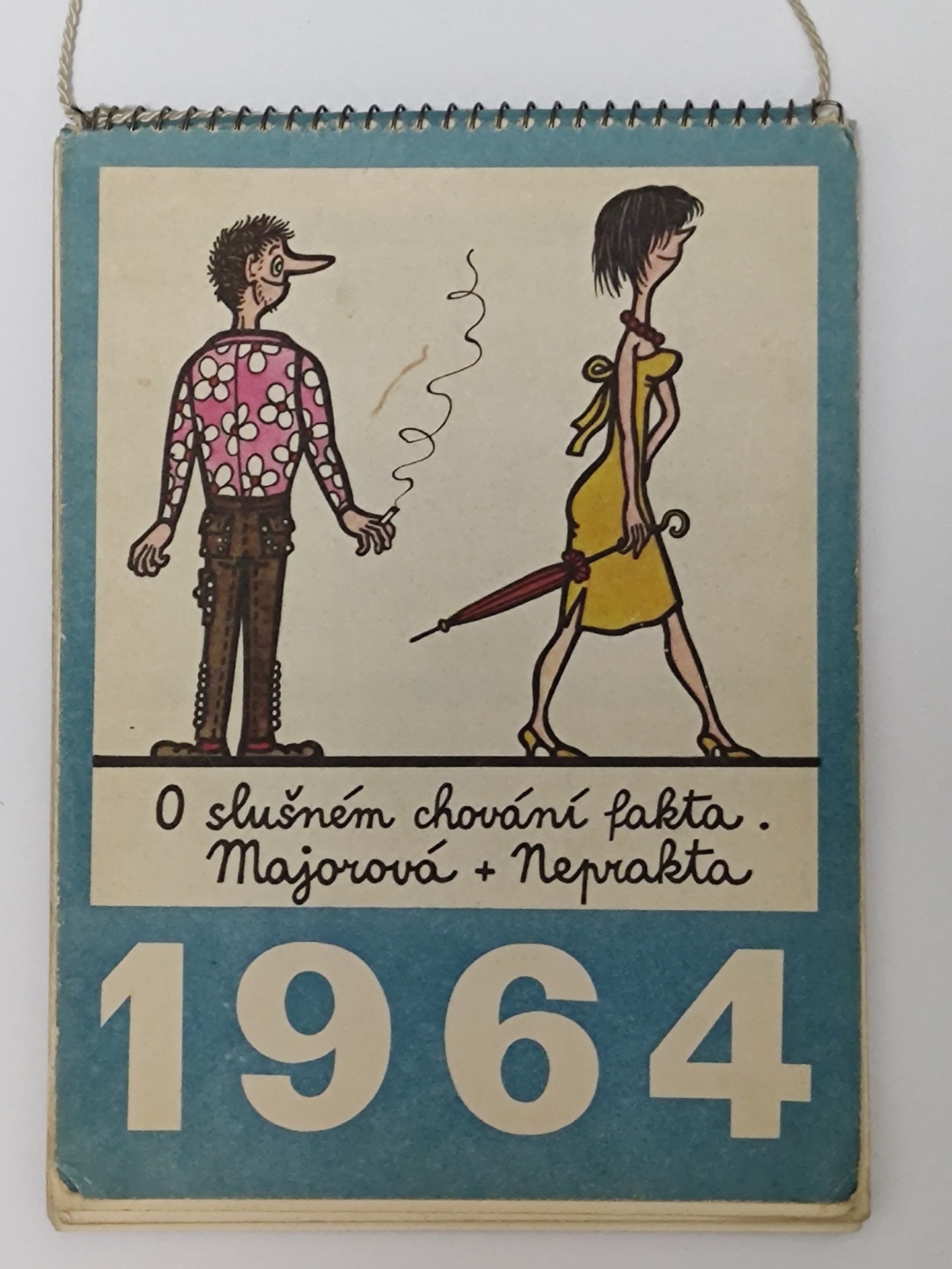 Kalendář z roku 1964, Neprakta a Milena Majorová 